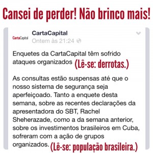 CartaCapital enquete