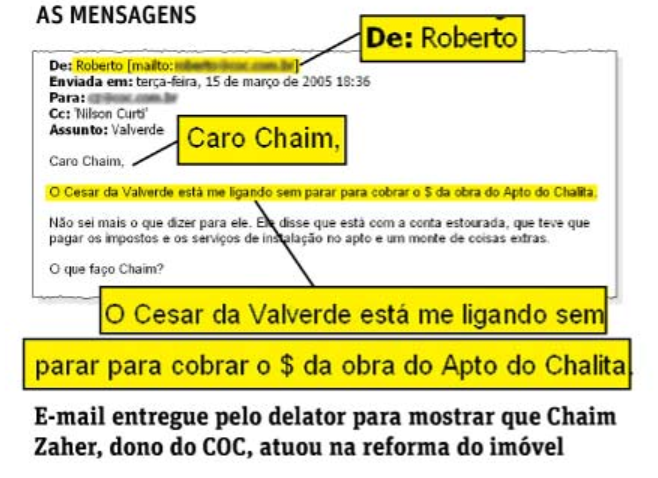 Os e-mails que, se verdadeiros, deixam Chalita numa situação muito difícil e a tentativa de criar uma história paralela