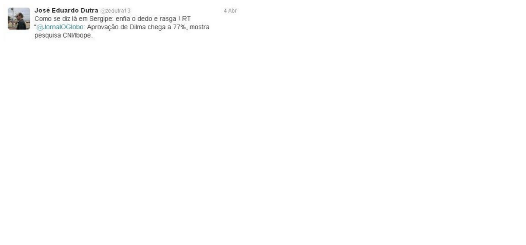 Graça, o valor da corrupção e aquele tuíte do “enfia o dedo e rasga”