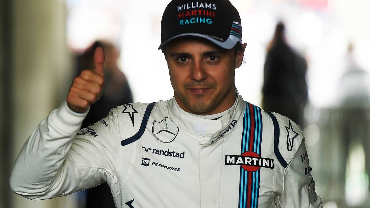 O piloto brasileiro Felipe Massa, após treino classificatório para o Grande Prêmio do Brasil de Fórmula 1, realizado no Autódromo de Interlagos, zona sul de São Paulo (SP) - 12/11/2016