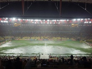 Maracanã alagado