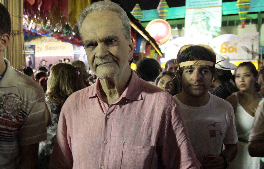 Maurício Kubrusly na festa de São João de Campina Grande