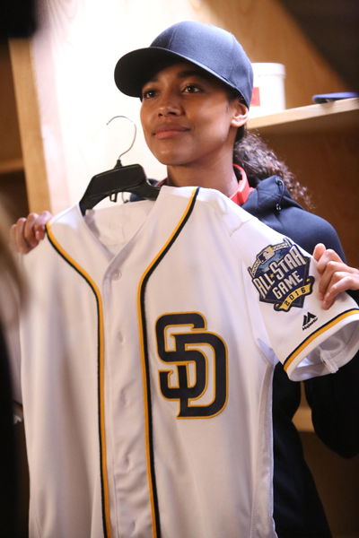 Kylie Bunbury e 'Pitch' (Foto: Ray Mickshaw / FOX)