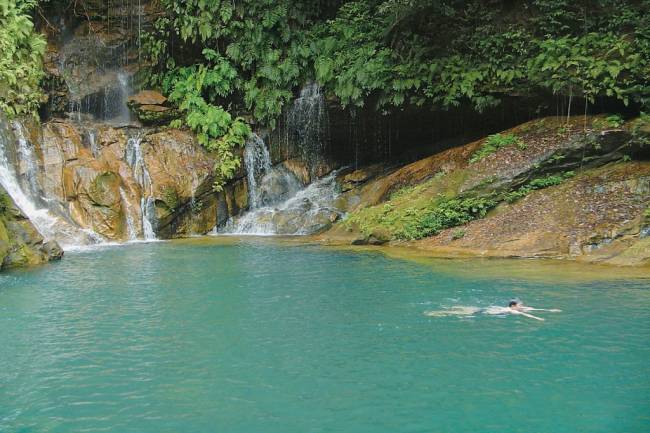 Cachoeira na Chapada das Mesas