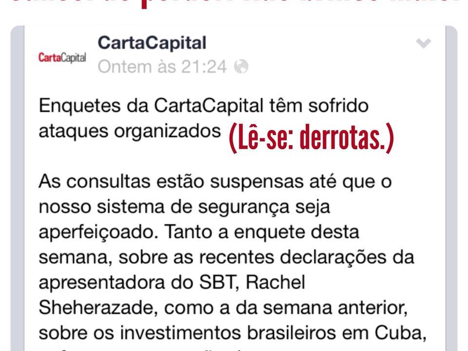 CartaCapital enquete