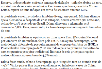 dilma x miriam folha