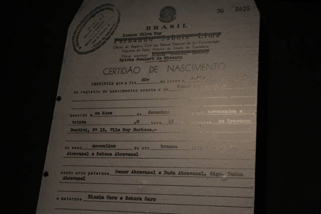 Ceridão de nascimento de Señor Abravanel, durante a exposição ´Silvio Santos Vem Aí´, realizada no MIS (Museu da Imagem e do Som), em São Paulo (SP) - 06/12/2016 Ceridão de nascimento de Señor Abravanel, durante a exposição ´Silvio Santos Vem Aí´, realizada no MIS (Museu da Imagem e do Som), em São Paulo (SP) - 06/12/2016