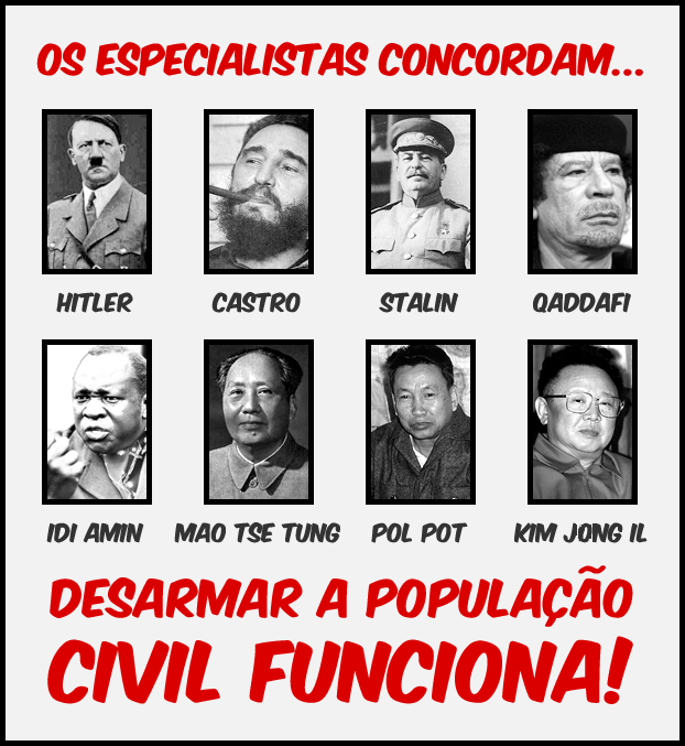 Especialistas concordam com desarmamento