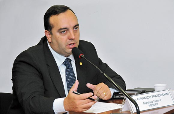 BALA - Fernando Francischini se aproximou de Bolsonaro quando foram deputados federais e integraram a Frente Parlamentar de Segurança Pública