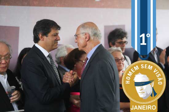 Fernando Haddad conquista o troféu de janeiro e sonha com a nomeação de Agnelo Queiroz para a secretaria de Finanças