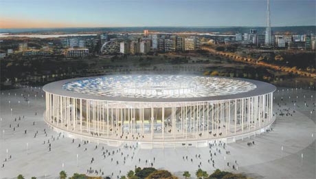 Acidente no Mané Garrincha