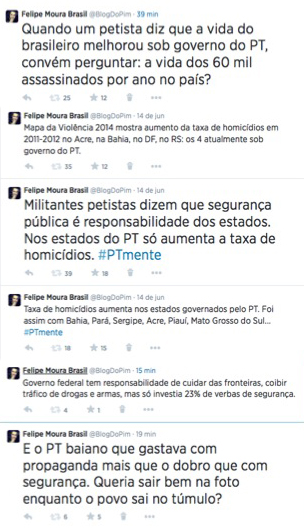 Montagem Segurança Pública