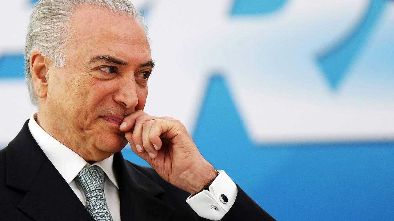 O presidente Michel Temer