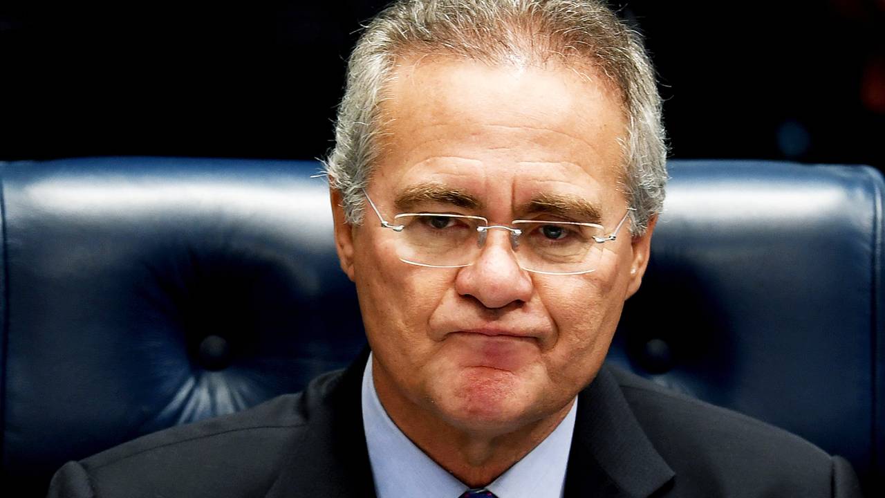 O presidente do Senado, Renan Calheiros