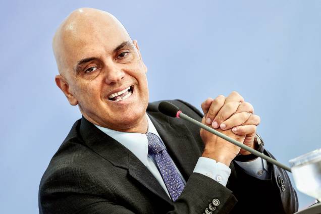 O Ministro da Justiça, Alexandre de Moraes O Ministro da Justiça, Alexandre de Moraes