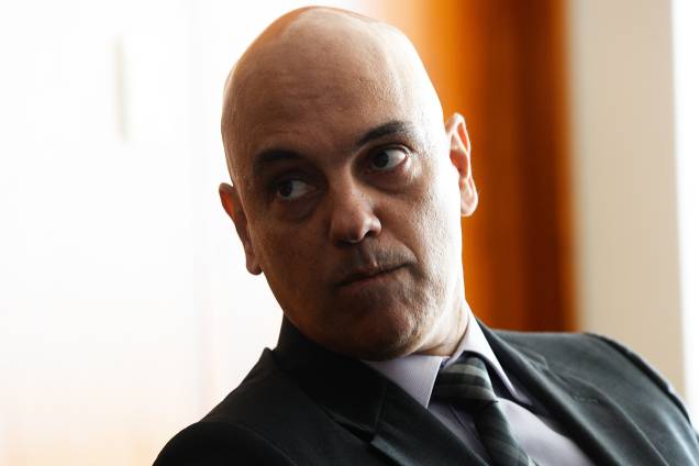 O Ministro da Justiça, Alexandre de Moraes, durante encontro com a presidente do Supremo Tribunal Federal (STF), ministra Cármen Lúcia, em Brasília (DF) - 04/01/2017 O Ministro da Justiça, Alexandre de Moraes, durante encontro com a presidente do Supremo Tribunal Federal (STF), ministra Cármen Lúcia, em Brasília (DF) - 04/01/2017