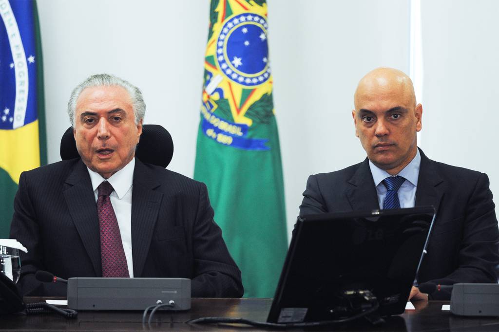 Lide reúne Temer, Moraes e ex-ministros do STF em seminário em São Paulo
