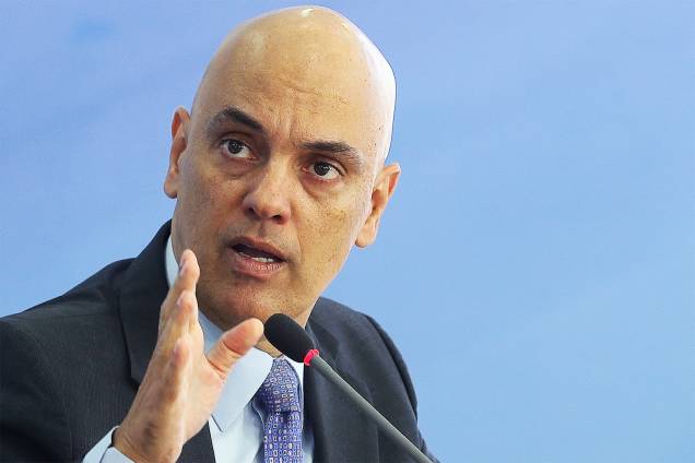 O ministro da Justiça, Alexandre de Moraes O ministro da Justiça, Alexandre de Moraes