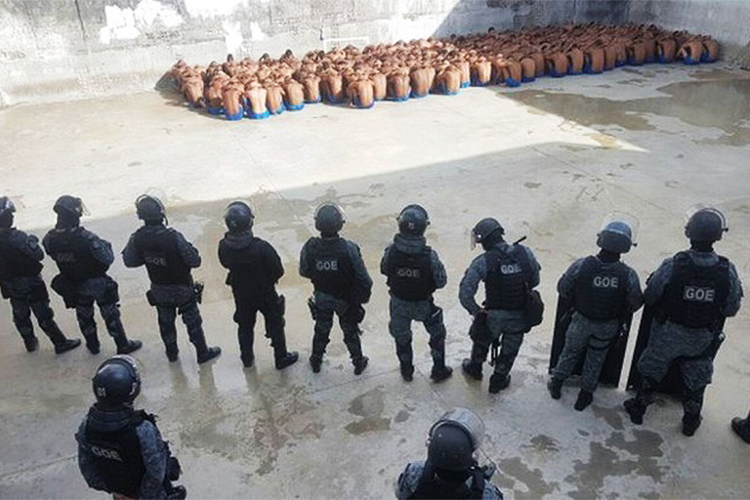 Rebelião no Presídio Provisório Professor Raimundo Nonato, em Natal (RN)