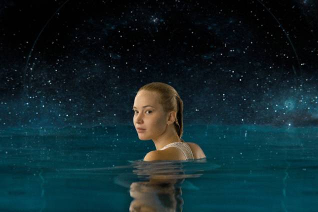 Aurora (Jennifer Lawrence) no filme 'Passageiros' Aurora (Jennifer Lawrence) no filme 'Passageiros'