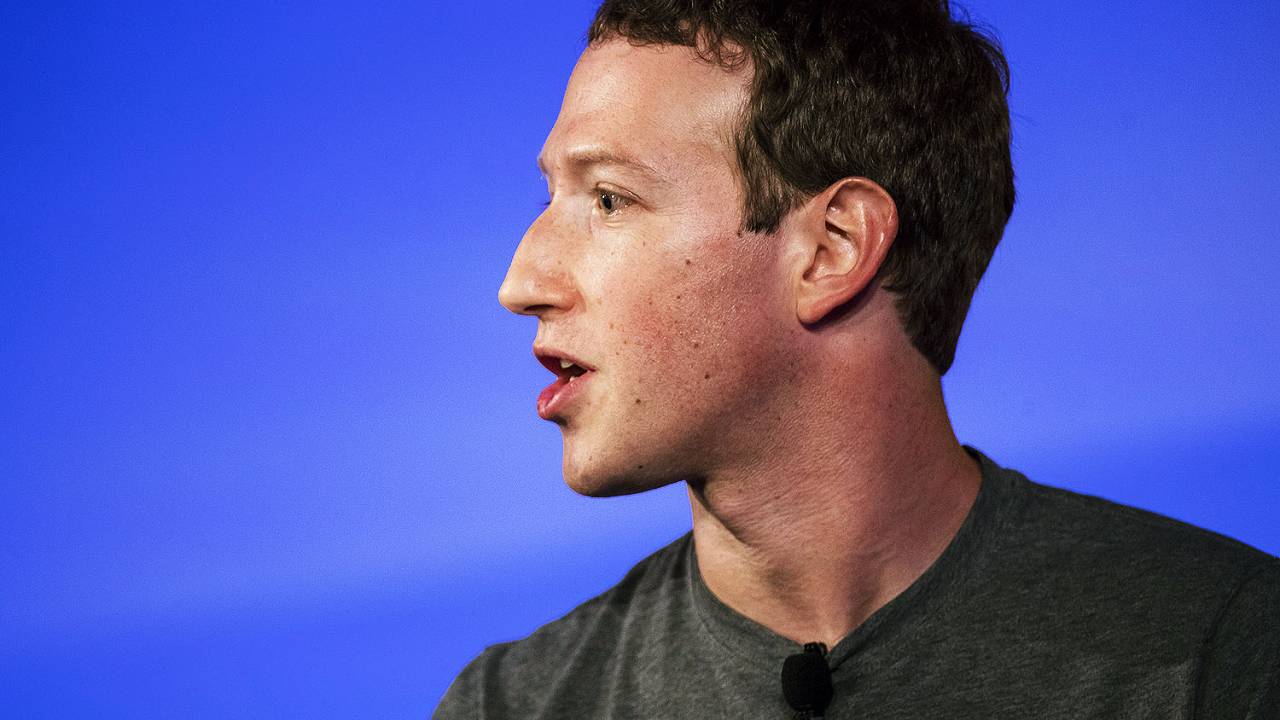 CEO do Google Mark Zuckerberg