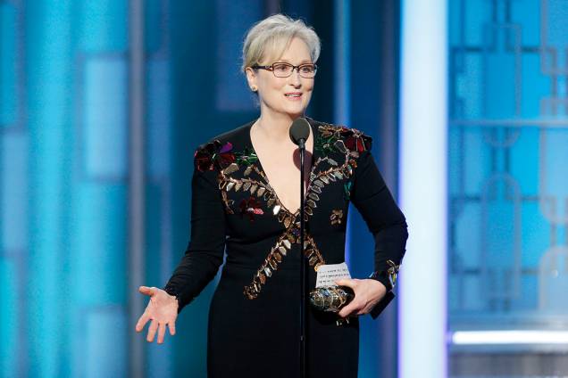 A atriz Meryl Streep é homenageada com o Globo de Ouro: Cecil B. DeMille, prêmio para os notáveis do cinema A atriz Meryl Streep é homenageada com o Globo de Ouro: Cecil B. DeMille, prêmio para os notáveis do cinema