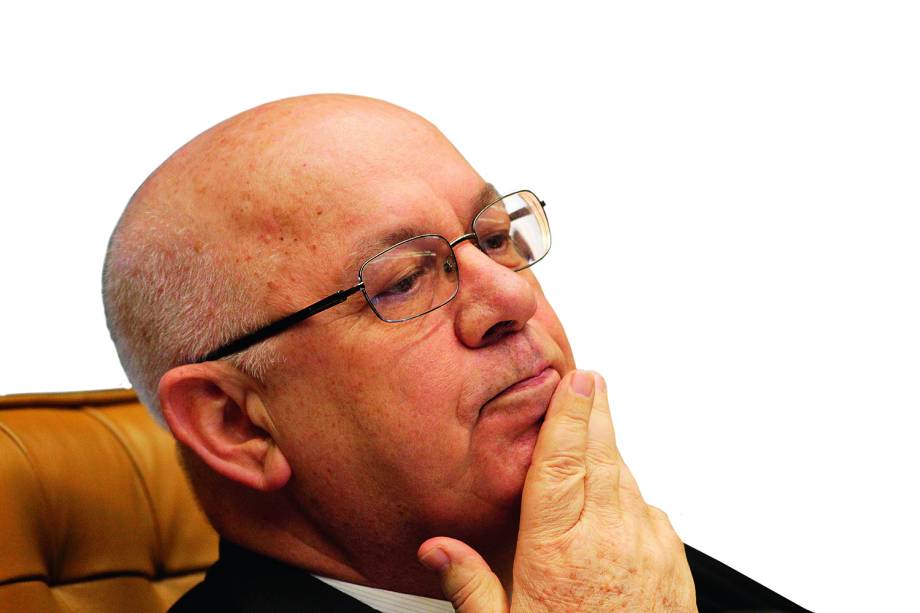 Teori Zavascki, ministro do STF, durante o julgamento da ação penal 470, denominação oficial do processo do mensalão - 11 / 09 / 2013