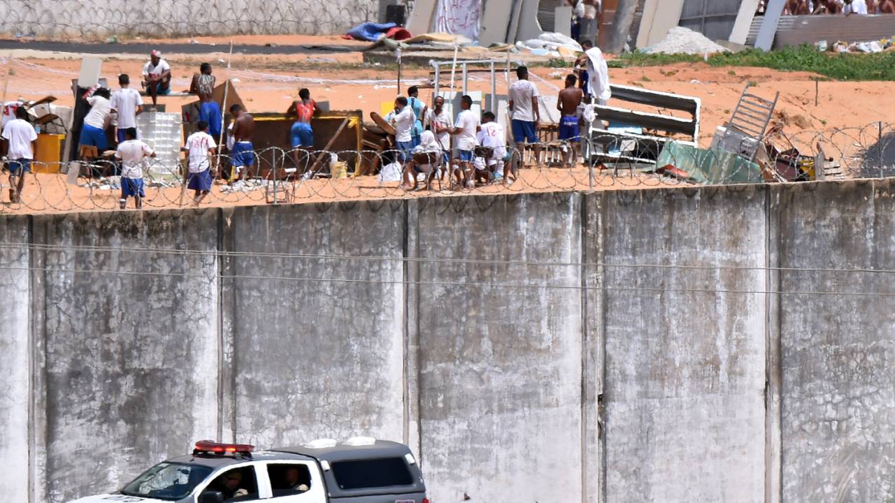 Presos da Penitenciária Estadual de Alcaçuz