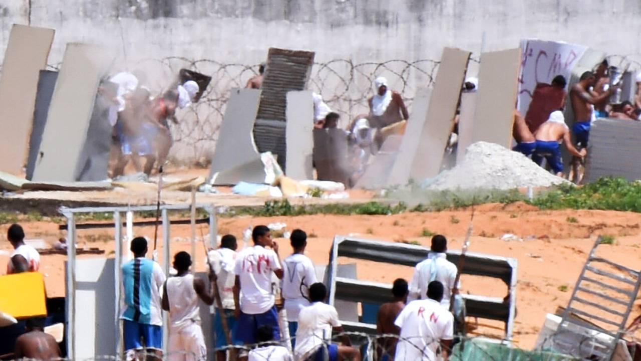 Presos da Penitenciária Estadual de Alcaçuz