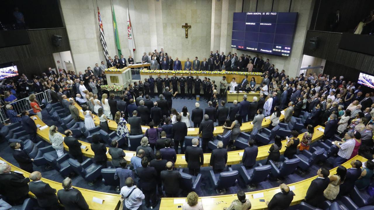 Cerimônia de posse de João Doria
