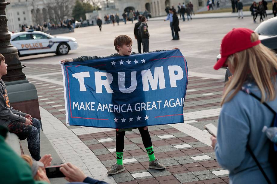 O presidente eleito dos Estados Unidos, Donald Trump, toma posse nesta sexta-feira (20), em Washington