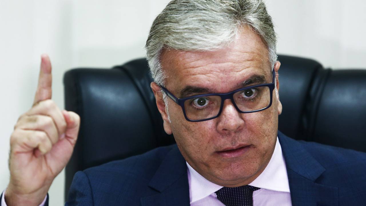 O Secretário de Segurança Pública do Estado do Espírito Santo, André García