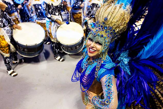 Desfile da escola de samba Acadêmicos do Tatuapé, no Sambódromo do Anhembi, em São Paulo (SP) - 25/02/2017 Desfile da escola de samba Acadêmicos do Tatuapé, no Sambódromo do Anhembi, em São Paulo (SP) - 25/02/2017