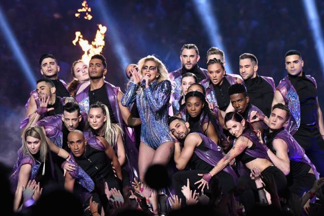 Lady Gaga no Super Bowl 2017 Lady Gaga no Super Bowl 2017