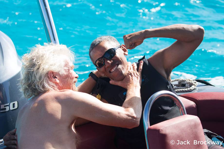 Obama tira férias nas Ilhas Virgens Britânicas