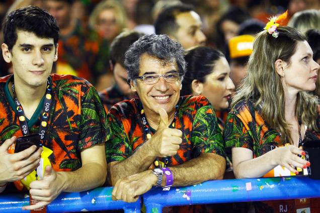 O ator Paulo Betti acompanha os desfiles das escolas de samba no Sambódromo da Marquês de Sapucaí, no Rio de Janeiro (RJ) - 27/02/2017 O ator Paulo Betti acompanha os desfiles das escolas de samba no Sambódromo da Marquês de Sapucaí, no Rio de Janeiro (RJ) - 27/02/2017