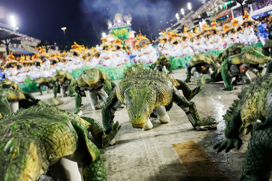 Desfile da escola de samba Portela, no Sambódromo da Marquês de Sapucaí, no Rio de Janeiro (RJ) - 28/02/2017