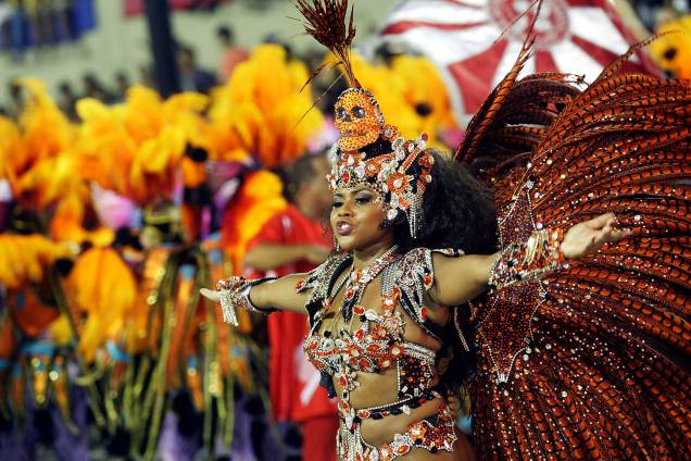 Desfile da escola de samba Acadêmicos do Salgueiro, no Sambódromo da Marquês de Sapucaí, no Rio de Janeiro (RJ) - 27/02/2017 Desfile da escola de samba Acadêmicos do Salgueiro, no Sambódromo da Marquês de Sapucaí, no Rio de Janeiro (RJ) - 27/02/2017