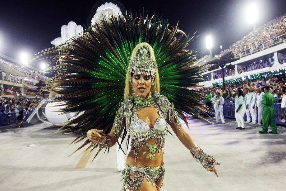 Desfile da escola de samba Mocidade Independente de Padre Miguel, no Sambódromo da Marquês de Sapucaí, no Rio de Janeiro (RJ) - 28/02/2017