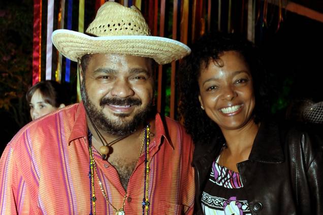 Arlindo Cruz e Maria Ceiça em festa junina na casa da cantora Alcione, no Recreio - 30/06/2008 Arlindo Cruz e Maria Ceiça em festa junina na casa da cantora Alcione, no Recreio - 30/06/2008