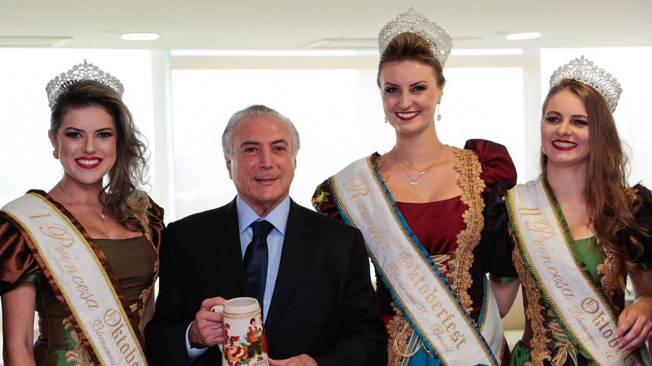 Temer em Blumenau (SC)