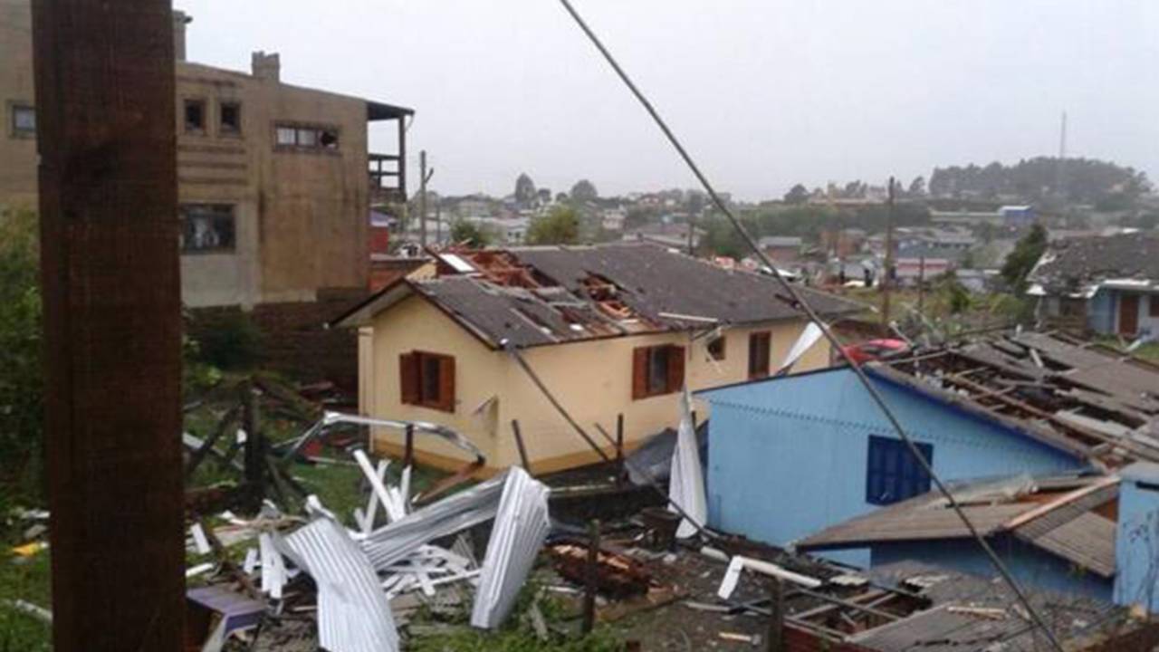 Temporal em São Francisco de Paula (RS)