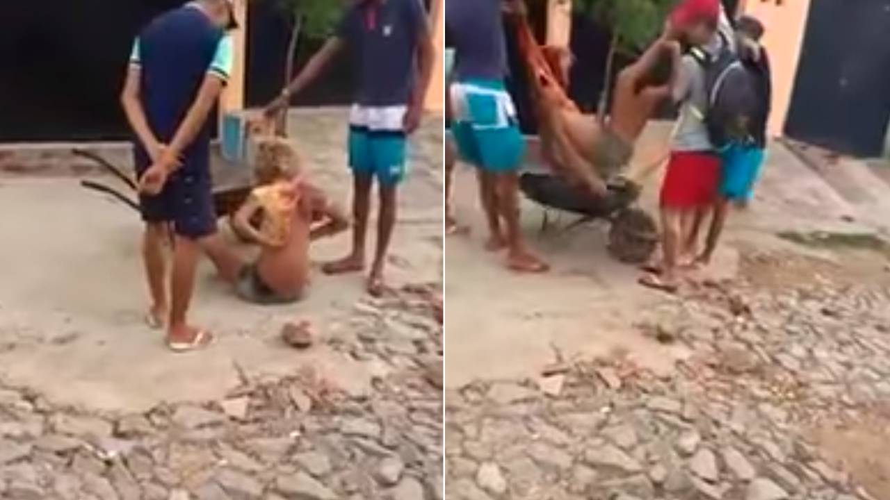 Travesti espancada no Ceará