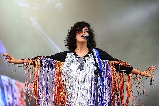 A cantora Céu durante o segundo dia do Festival Lollapalooza 2017 no autódromo de Interlagos, em São Paulo A cantora Céu durante o segundo dia do Festival Lollapalooza 2017 no autódromo de Interlagos, em São Paulo