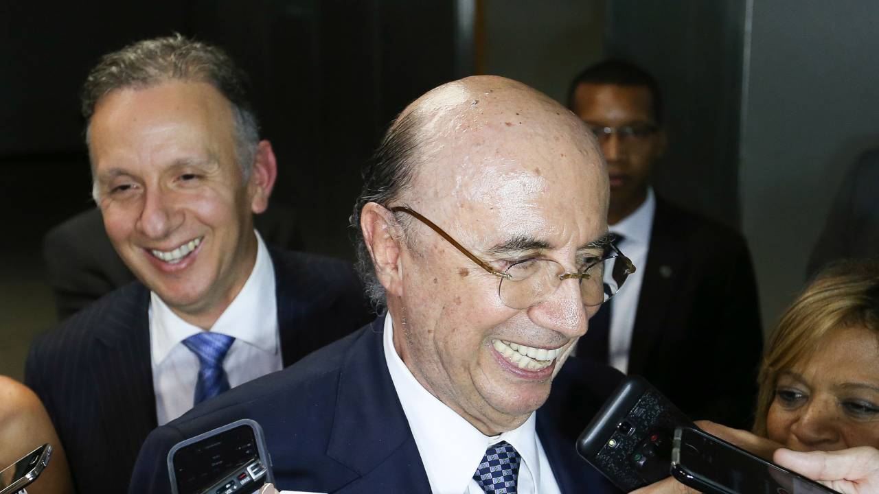 O ministro da Fazenda Henrique Meirelles