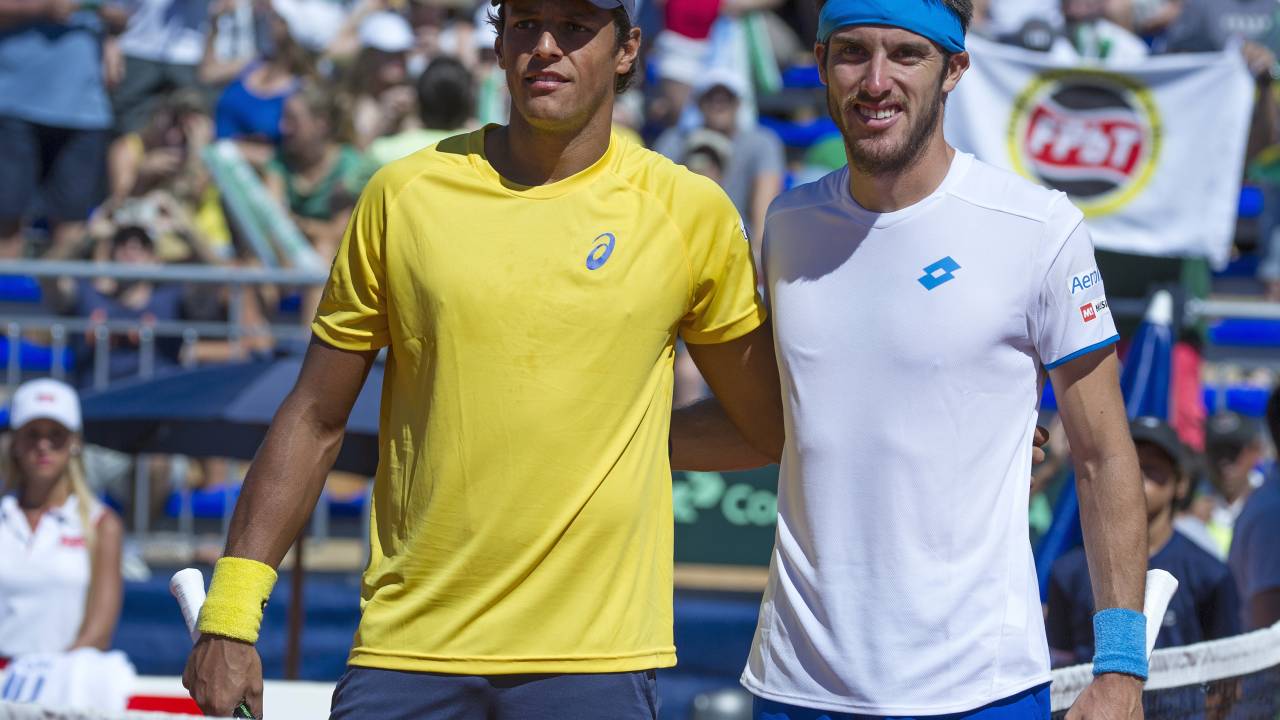 Copa Davis 2015 - João Souza x Leonardo Mayer