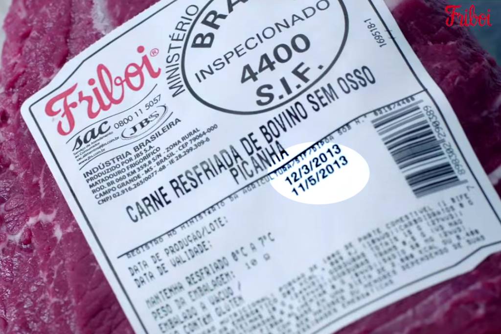 Imagem de arquivo causa confusão em comercial da JBS