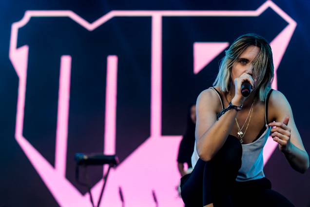 MØ se apresenta no segundo dia do Lollapalooza 2017, no autódromo de Interlagos MØ se apresenta no segundo dia do Lollapalooza 2017, no autódromo de Interlagos