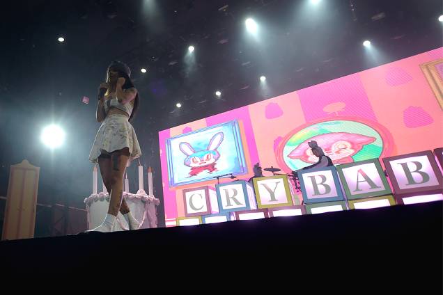 Cantora Melanie Martinez se apresenta no festival Lollapalooza, no Autódromo de interlagos, em São Paulo Cantora Melanie Martinez se apresenta no festival Lollapalooza, no Autódromo de interlagos, em São Paulo