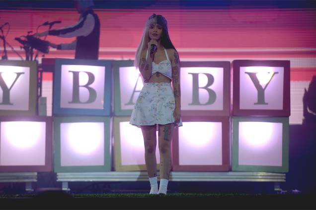 Cantora Melanie Martinez se apresenta no festival Lollapalooza, no Autódromo de interlagos, em São Paulo Cantora Melanie Martinez se apresenta no festival Lollapalooza, no Autódromo de interlagos, em São Paulo